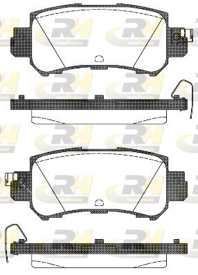 Brake Pad Set, disc brake MAZDA - DAY3-26-48ZA