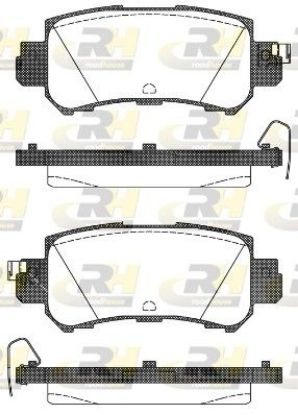 Brake Pad Set, disc brake MAZDA - DAY3-26-48ZA