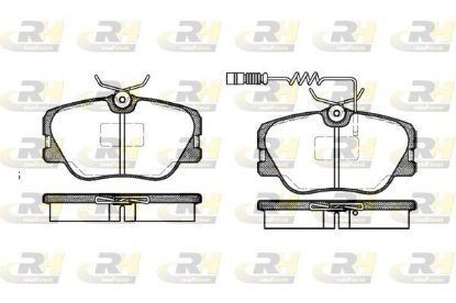Brake Pad Set, disc brake MERCEDES-BENZ - 000 420 07 20