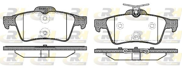 Brake Pad Set, disc brake PSA - 16 197 903 80