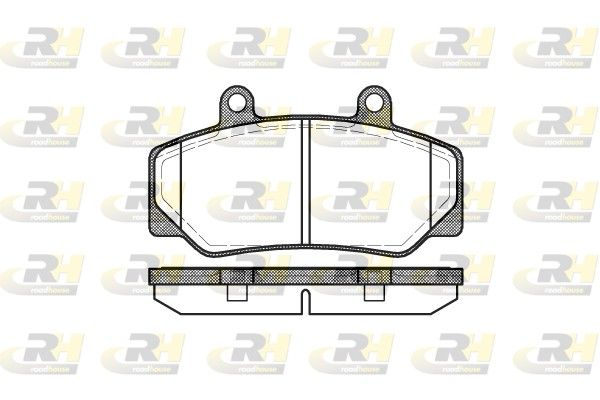 Brake Pad Set, disc brake VOLVO - 271179