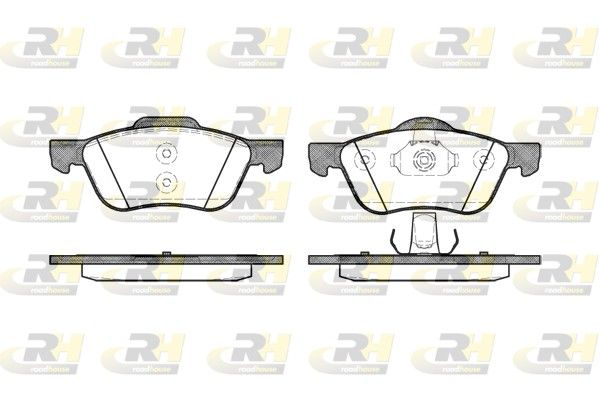 Brake Pad Set, disc brake Nissan Primera 98-02 esim.