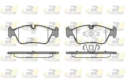Brake Pad Set, disc brake Bmw 1-seeria,3-seeria 04- esi