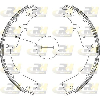 Brake Shoe Opel Ascona 70-85