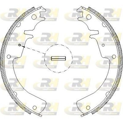 Brake Shoe Opel Ascona 70-85