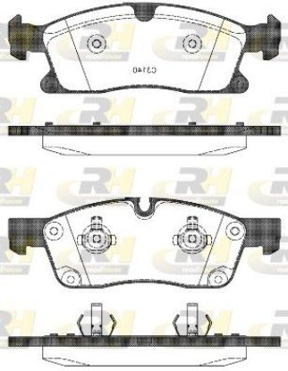 Brake Pad Set, disc brake MERCEDES-BENZ - 007 420 80 20 Brake Pad Set, disc brake MERCEDES-BENZ - 007 420 80 20