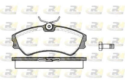 Brake Pad Set, disc brake TRANSPORTER T4 90-98 esim.
