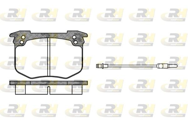 Brake Pad Set, disc brake Peugeut 505/604 79-93 esim.