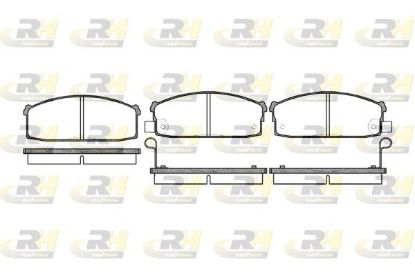 Brake Pad Set, disc brake Nissan Sunny 1.7D 80-86 esim.