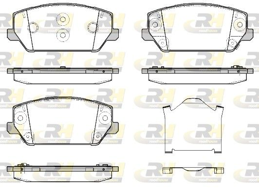 Brake Pad Set, disc brake -
