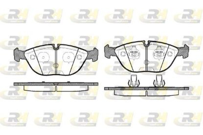 Brake Pad Set, disc brake Bmw E38, MB C,E-klass,Audi S4