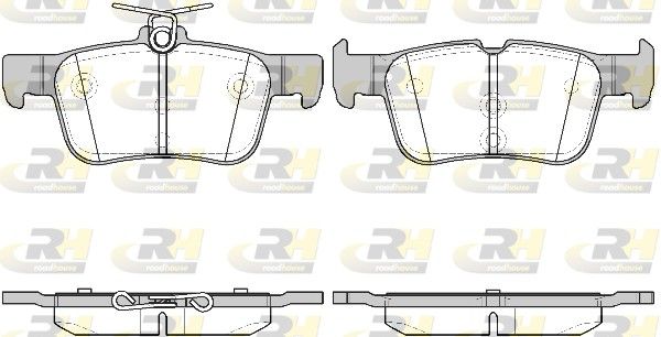 Brake Pad Set, disc brake TRIBUTE (EP), SAAB 9-7X