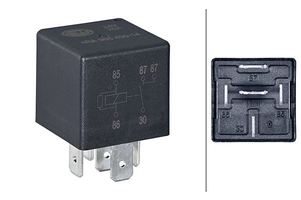 Relay, main current -