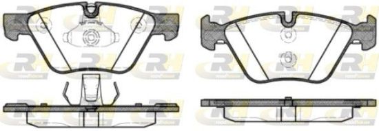 Brake Pad Set, disc brake BMW - 34 11 6 775 310