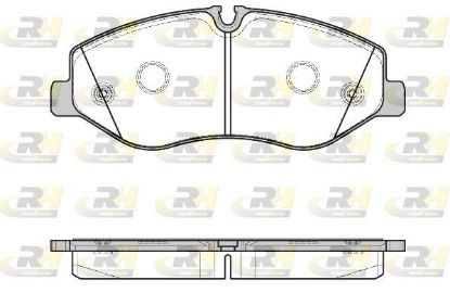 Brake Pad Set, disc brake MERCEDES-BENZ - 447 420 00 20