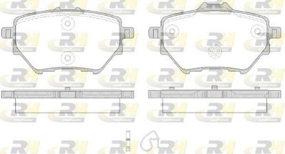 Brake Pad Set, disc brake PSA - 16 090 006 80 Brake Pad Set, disc brake PSA - 16 090 006 80