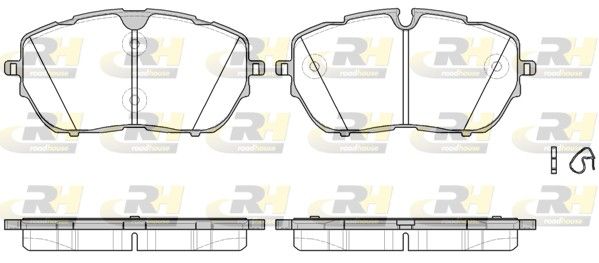 Brake Pad Set, disc brake PSA - 161 23 730 80 Brake Pad Set, disc brake PSA - 161 23 730 80