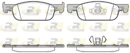 Brake Pad Set, disc brake RENAULT - 41 06 055 36R