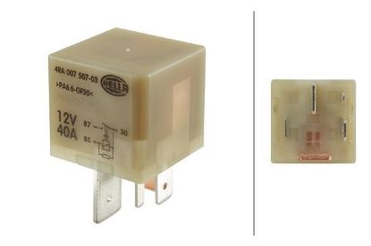 Relay, glow plug system -