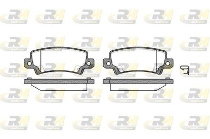Brake Pad Set, disc brake TOYOTA - 04466-02020
