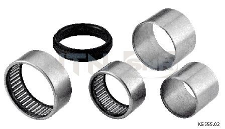 Bushing, axle beam rem.kompl. Renault Megane