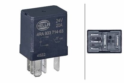 Relay, main current -