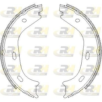 Brake Shoe, parking brake ALFA GIULIETTA (116_), BMW 3 Kabriolett (E30)