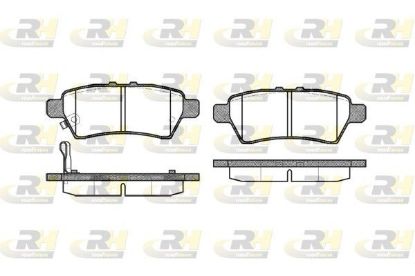 Brake Pad Set, disc brake NISSAN - D4060-EB300