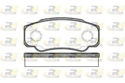 Brake Pad Set, disc brake PSA - 16 172 817 80
