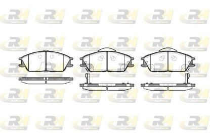 Brake Pad Set, disc brake HYUNDAI - 58101-1CA00