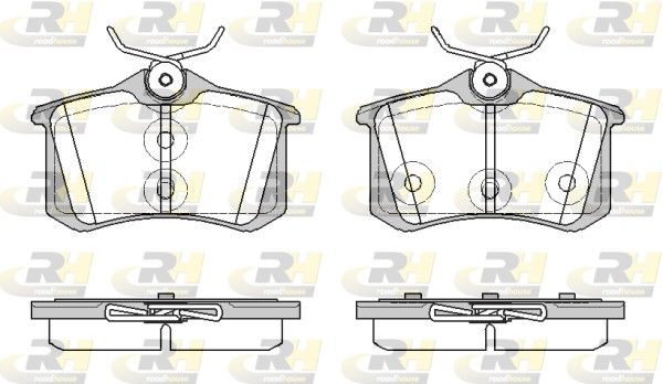 Brake Pad Set, disc brake MG Brake Pad Set, disc brake MG
