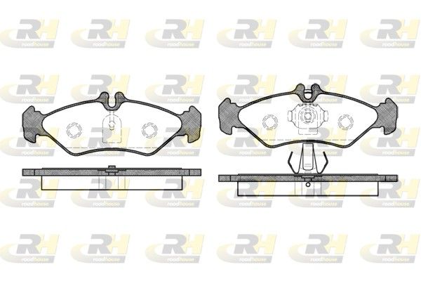 Brake Pad Set, disc brake MERCEDES-BENZ - 008 420 45 20 Brake Pad Set, disc brake MERCEDES-BENZ - 008 420 45 20