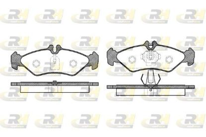 Brake Pad Set, disc brake MERCEDES-BENZ - 008 420 45 20 Brake Pad Set, disc brake MERCEDES-BENZ - 008 420 45 20