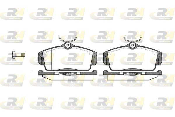 Brake Pad Set, disc brake NISSAN - 41060-BM525
