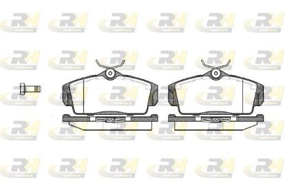 Brake Pad Set, disc brake NISSAN - 41060-BM525