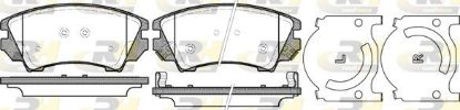 Brake Pad Set, disc brake GENERAL MOTORS - 13237751
