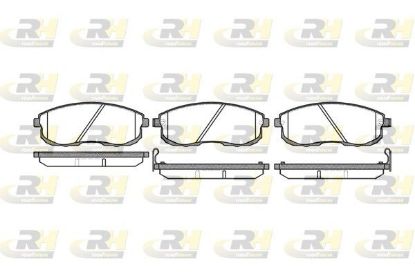Brake Pad Set, disc brake Nissan Maxima 88-91 esim. Brake Pad Set, disc brake Nissan Maxima 88-91 esim.