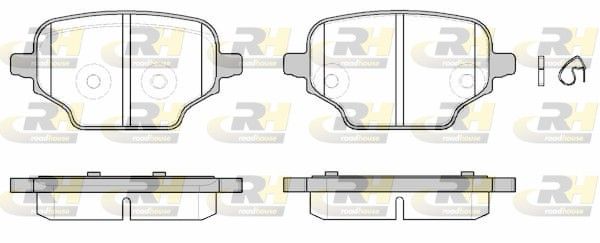 Brake Pad Set, disc brake PSA - 16 352 549 80