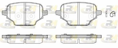 Brake Pad Set, disc brake PSA - 16 352 549 80