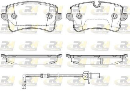 Brake Pad Set, disc brake VAG - 4H0 698 451C
