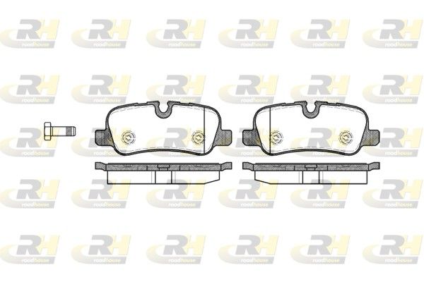 Brake Pad Set, disc brake LAND ROVER - LR016808