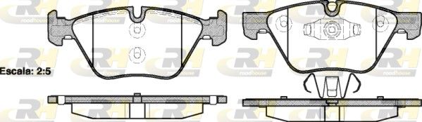 Brake Pad Set, disc brake BMW - 34 11 6 771 972