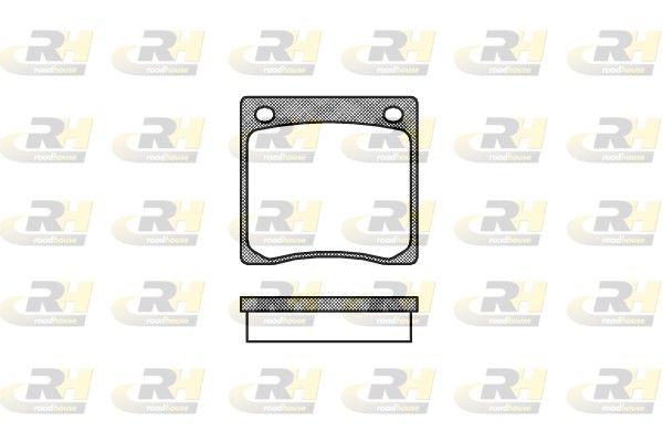 Brake Pad Set, disc brake Nissan CHERRY 78-82 esim.