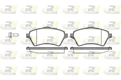 Brake Pad Set, disc brake LAND ROVER - LR021899
