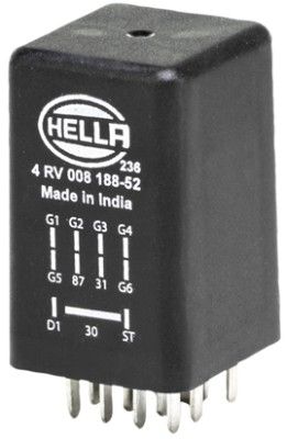 Control Unit, glow time -