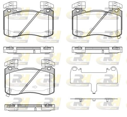 Brake Pad Set, disc brake -
