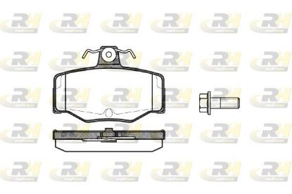 Brake Pad Set, disc brake NISSAN - 44060-70J26