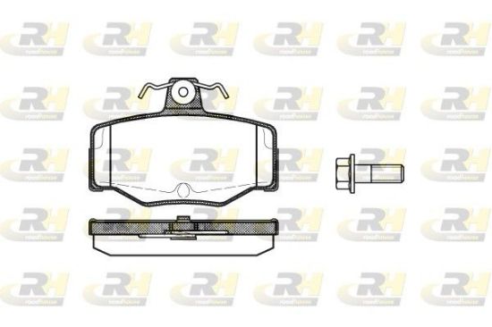 Brake Pad Set, disc brake NISSAN - 44060-70J26