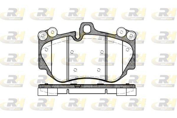 Brake Pad Set, disc brake Porsche Cayanne esim. 02-