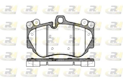 Brake Pad Set, disc brake Porsche Cayanne esim. 02-